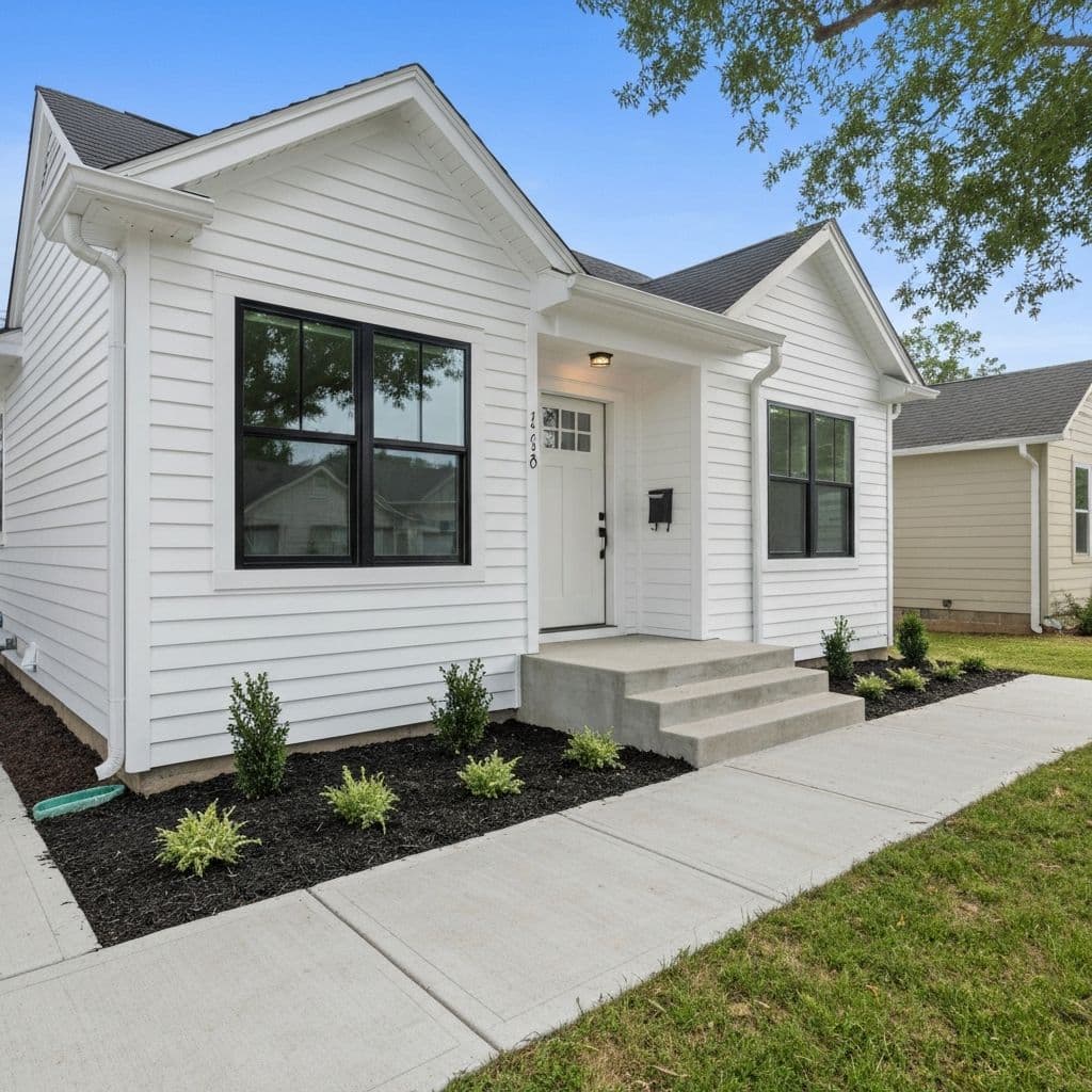 Renovated single-family fix and flip investment property