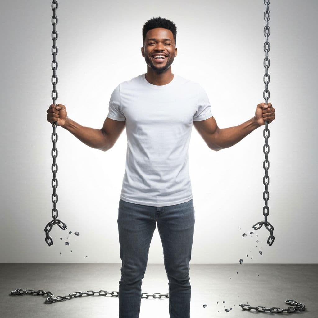 Person relieved after debt solution